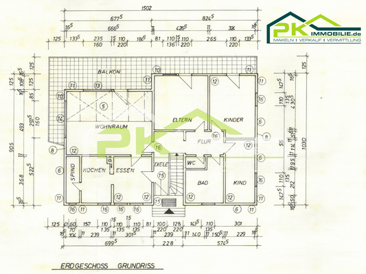 Grundriss Erdgeschoss