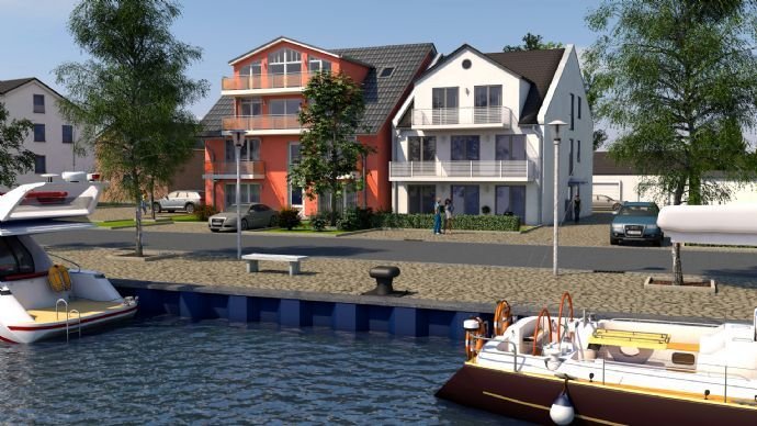 Eigentumswohnung mit Wasserblick auf der Schloßinsel in Wolgast
