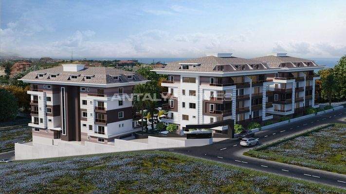 Stylish Flats with Mountain Views in Alanya Kestel
