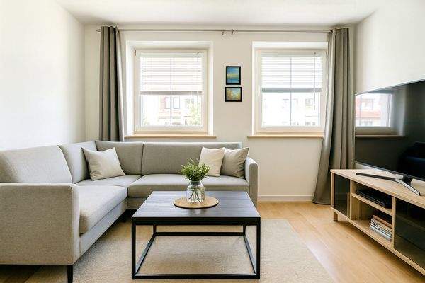 Wohnzimmer (mit KI gestaged)