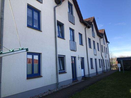 Rückwärtiger Eingangsbereich