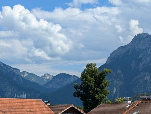 Blick vom Balkon 