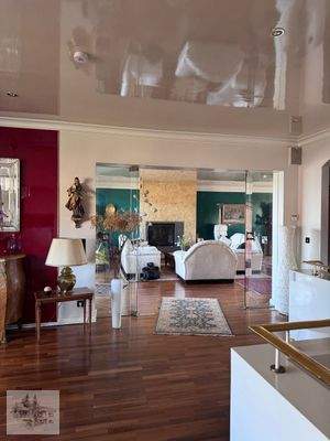 Blick ins Wohnzimmer