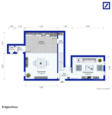 Grundriss Erdgeschoss
