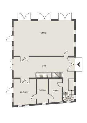 Nebengebäude-Erdgeschoss