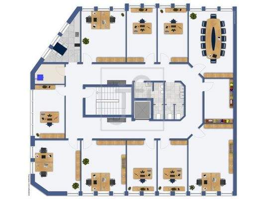 Grundriss Obergeschoss 2