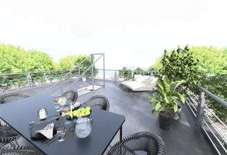 Beispiel Dachgarten Penthouse