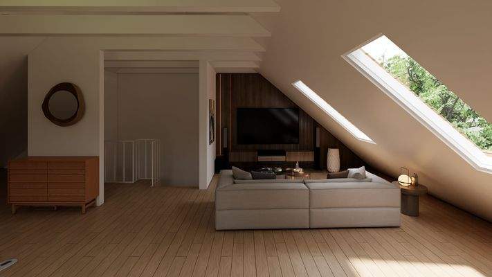 Wohnbeispiel Dachgeschoss