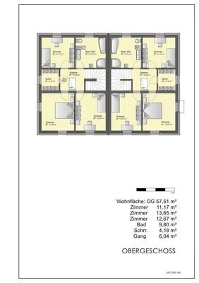 LPC Doppelh. Werb. 120 m² OG