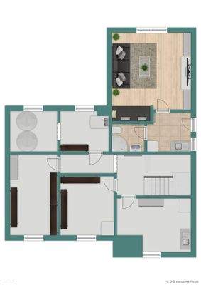 Grundriss Skizze Untergeschoss