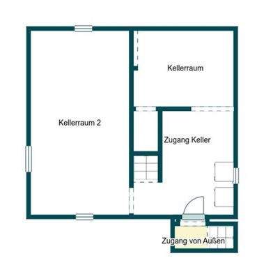 Grundriss UG Haus vorn