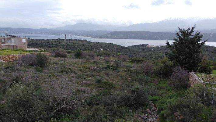 Kreta, Sternes: Grundstück mit Baugenehmigung in Akrotiri zu verkaufen