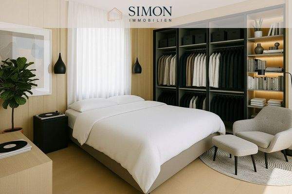 Schlafzimmer Visualisierung