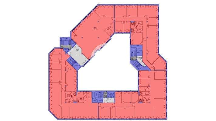 5. Obergeschoss mit ca. 2.164 m²