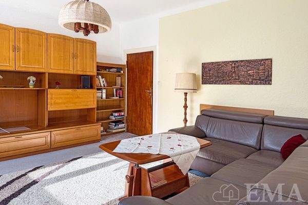 Blick vom Wohnbereich