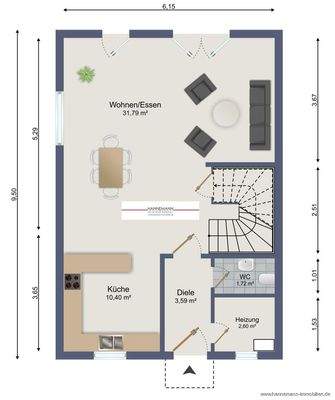 Grundriss Erdgeschoss