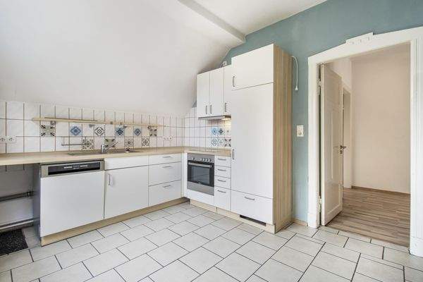 Küche im Obergeschoss