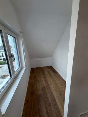 Ankleide im Dachgeschoss