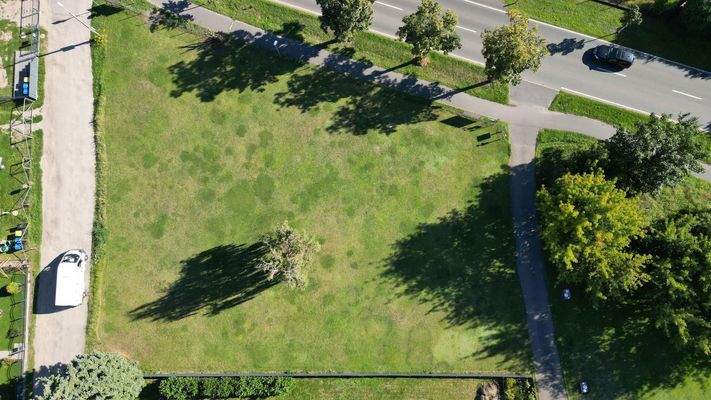 Luftbild, Nordweg links