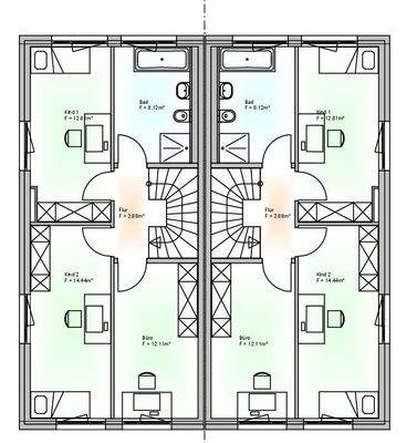 Obergeschoss Ausbauvariante