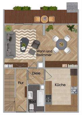 Grundriss Erdgeschoss