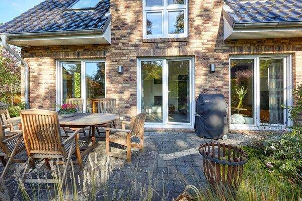 Südansicht des Hauses