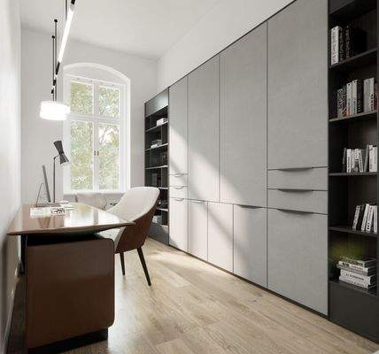 Arbeitszimmer - visualisiert