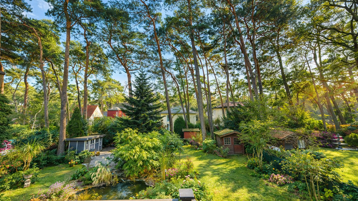 Visualisierung Ausblick Garten