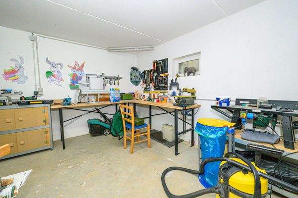 Werkstatt im Keller