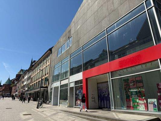 Fußgängerzone nach der Umgestaltung