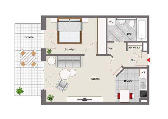 Grundriss (Abb. ähnlich)