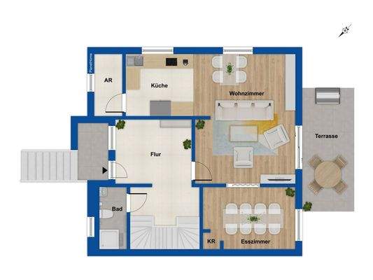 Grundriss - Erdgeschoss