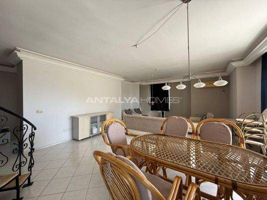 Sea and City View Rooftop Flat in Alanya