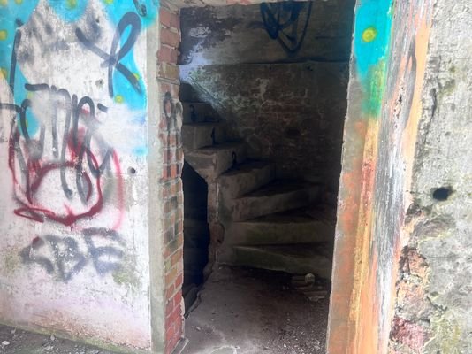 Innenansicht Scheinwerferturm