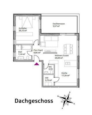 Wohnung 31 (Wohnungstyp D)