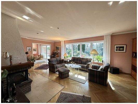 Blick in Richtung Garten