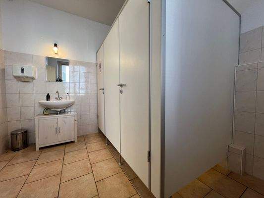 Sanitärbereich im Büro