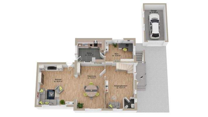 Grundriss Erdgeschoss