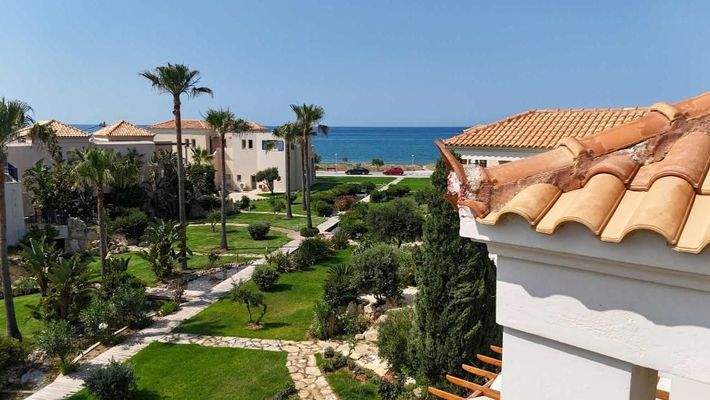 Kreta - Maisonette in einem Strandkomplex in Pirgos Psilonerou bei Chania