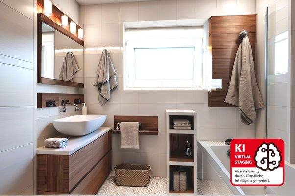 Badezimmer (Virtual Staging)