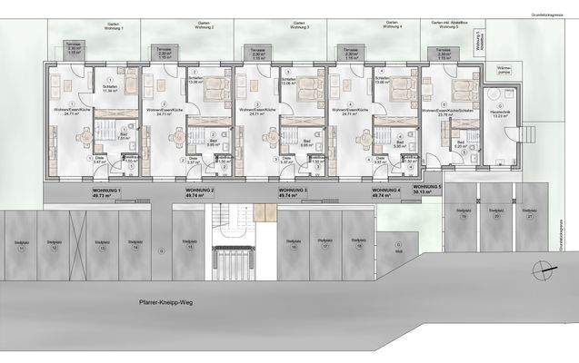 Übersicht Erdgeschoss