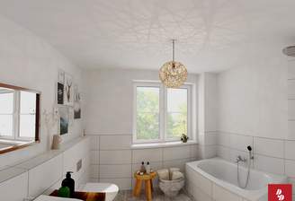 Visualisierung Badezimmer Wohnung 1
