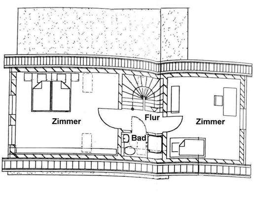 Grundriss Haus 2 Dachgeschoss