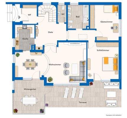 Grundriss Erdgeschoss