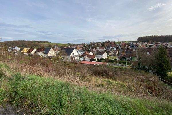 Ansicht Baugrundstück