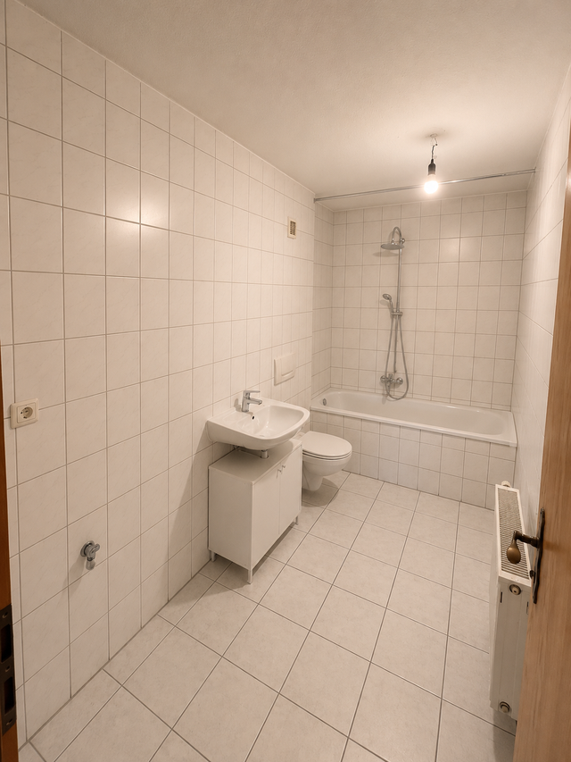 Renovierte 2-Zimmer-Dachgeschosswohnung mit Einbauküche in ruhiger Lage von Schmölln - Photo 3