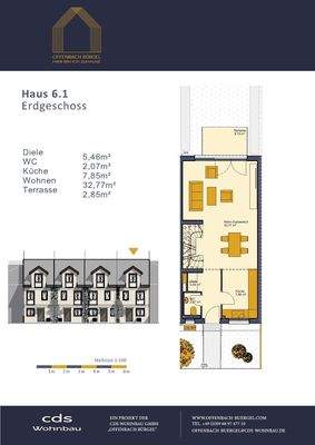 Grundrisse Wohnfläche Lageplan 250205_Haus6.1Teil1