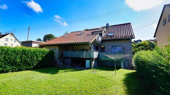 Ansicht vom Garten aus