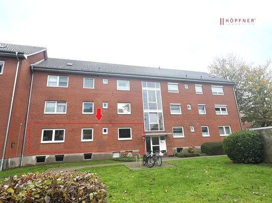 Vorderansicht, Eingangsbereich