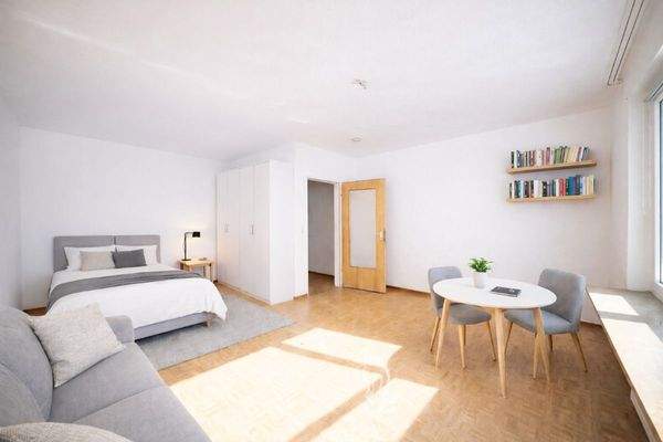 Beispielhafte Visualisierung mit Möblierung